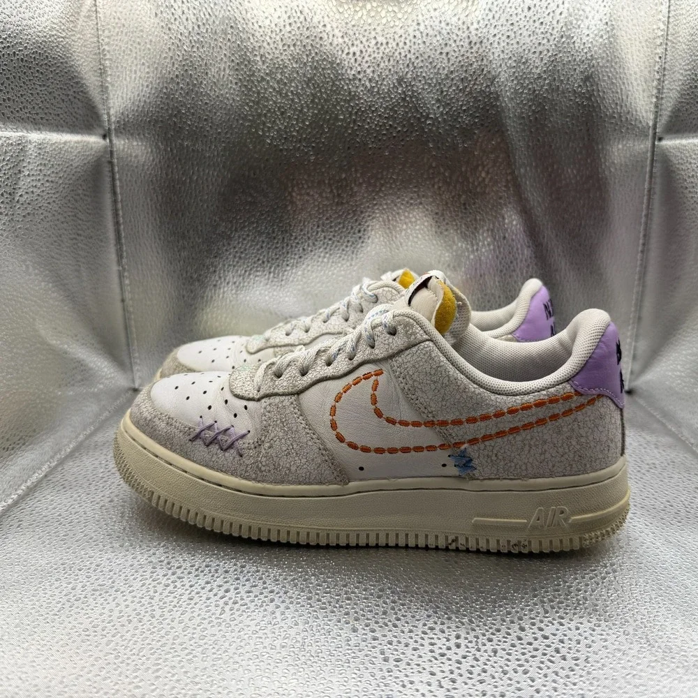 Size 7 Nike Air Force 1 '07 SE 101 White Sail Womens Athletic Shoes DX2348-100‎